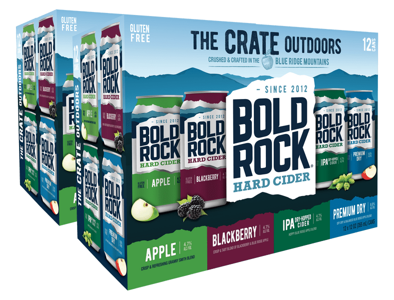 Bold Rock - The Crate Outdoors Cider Variety 12pk