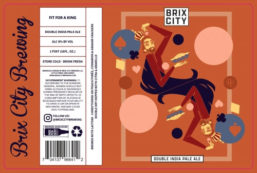 Brix City Brewing - Fit For a King DIPA 4pk