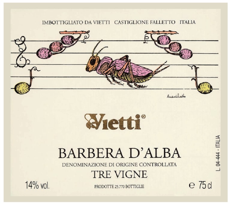 2021 Vietti - Barbera d'Alba Tre Vigne