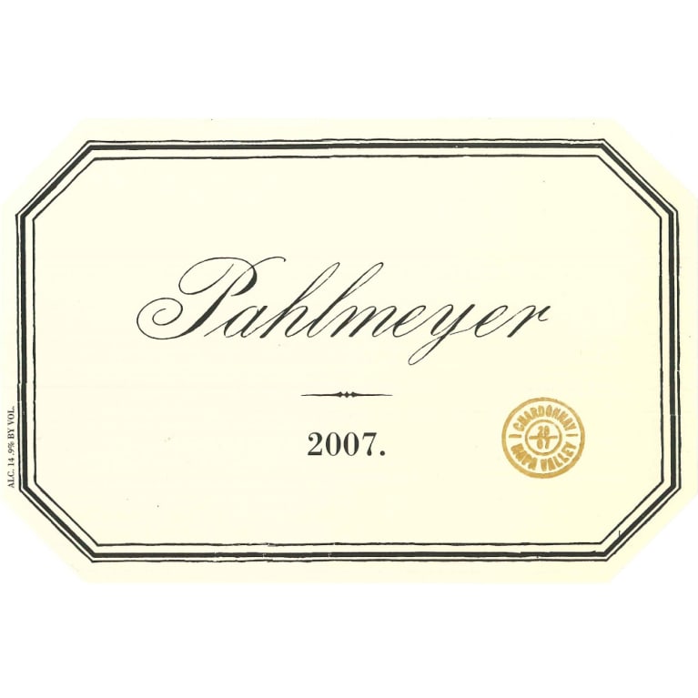 2007 Pahlmeyer -Proprietory Red  Napa