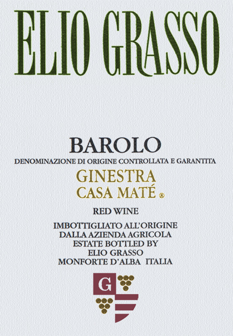 2019 Grasso, Elio - Barolo Casa Mate Ginestra