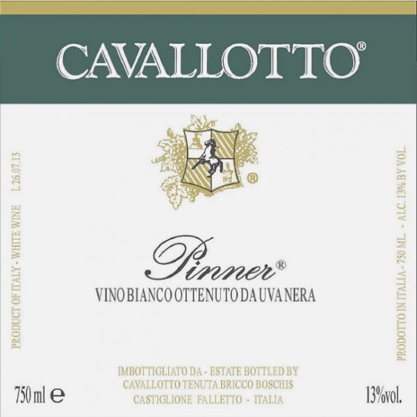 2022 Cavallotto - Vino Bianco Pinner Pinot Nero Bianco