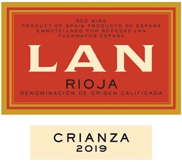 2019 Bodegas Lan - Tempranillo Rioja Crianza
