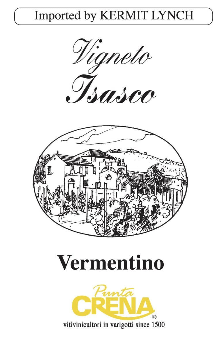 2021 Punta Crena - Riviera Ligure di Ponente DOC Vermentino Vigneto Isasco