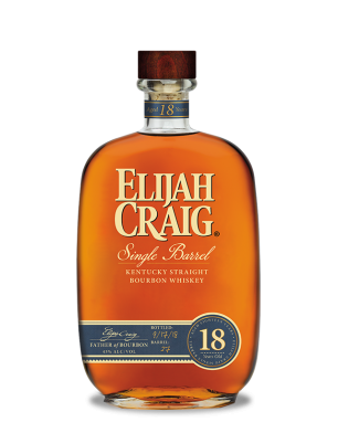 Elijah Craig 18 yr Single Barrel Whiskey 750ml