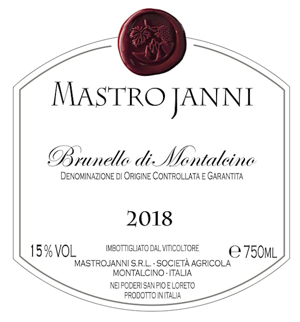 2018 Mastrojanni - Brunello di Montalcino
