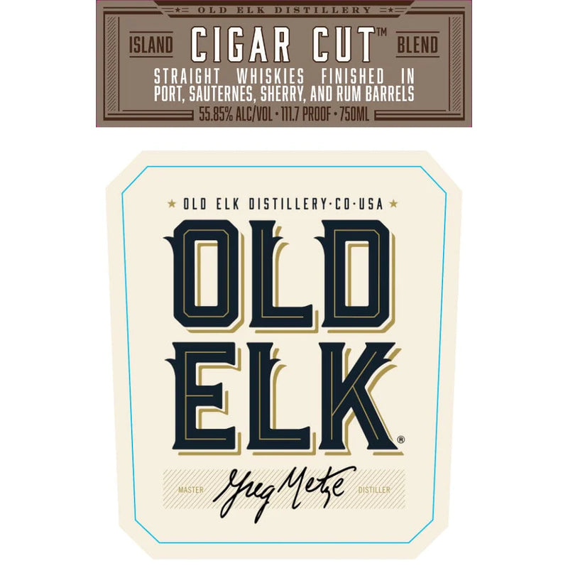 Old Elk Cigar Cut Island Blend Whiskey 750ml