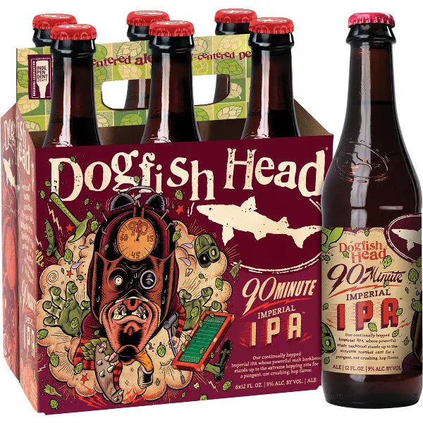 Dogfish Head 90mins Imperial IPA 6pk bottles