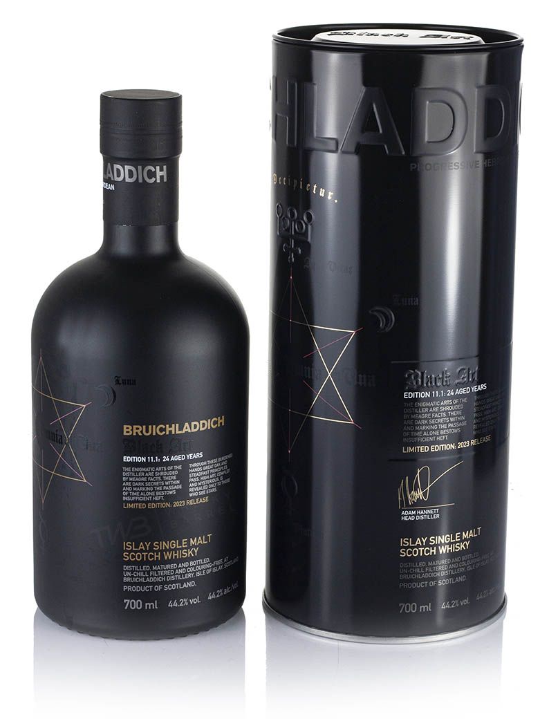 Bruichladdich Black Art 11.1 Edition 24 yr Single Malt Scotch Whiskey 750ml