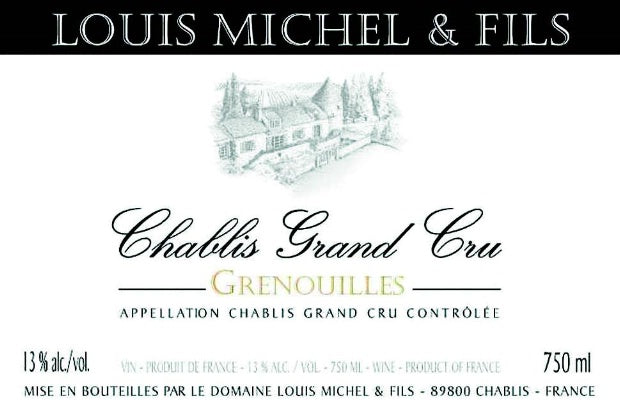 2022 Louis Michel Chablis Grenouilles