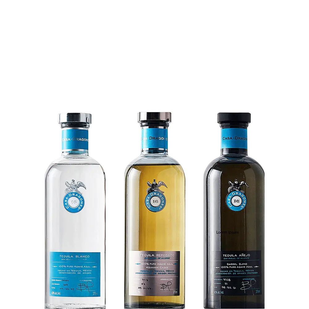 Casa Dragones 3-pack Gift Set 375ml Tequila 375ml — MacArthur