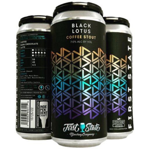 First State Brewing Black Lotus Coffee Stout 6pk 12oz cans