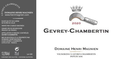 2020 Henri Magnien - Gevrey Chambertin