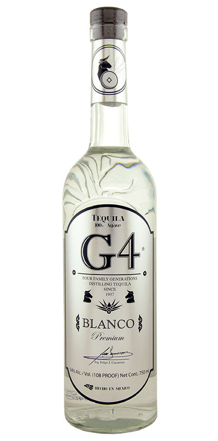 G4 Blanco Premium High Proof Tequila 750ml