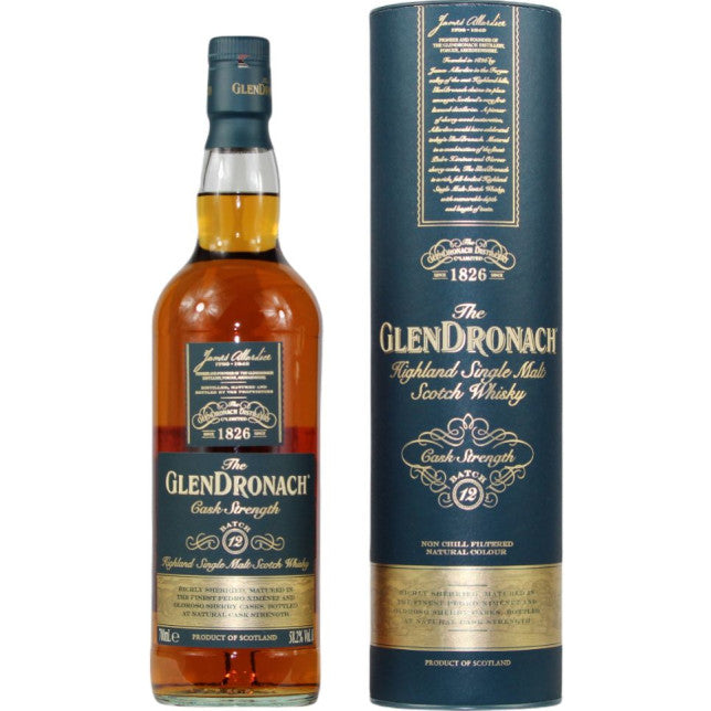 Glendronach Cask Strength Batch 12 Whiskey 700ml