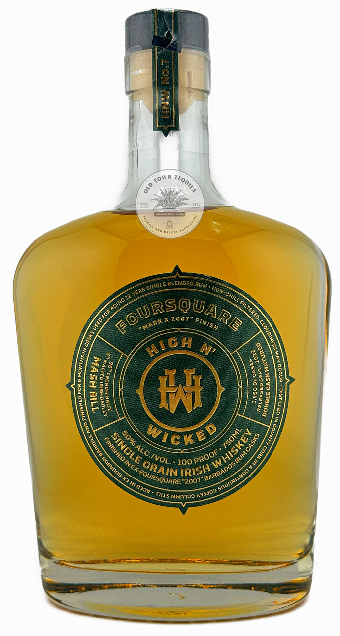 High N' Wicked Foursquare 2007 Cask Single Malt Irish Whiskey 750ml