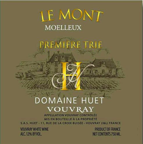 2003 Huet - Vouvray Le Mont Moelleux 1er Trie