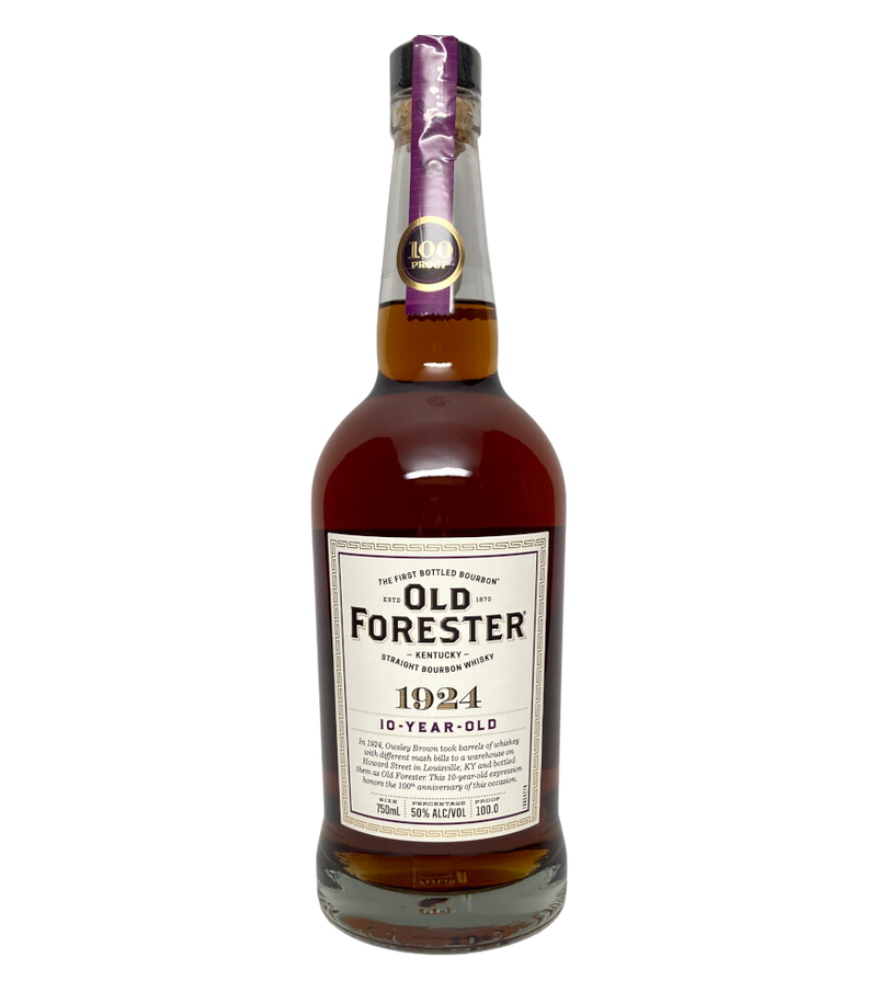 Old Forester 1924 10-Year-Old Bourbon Whiskey 750ml