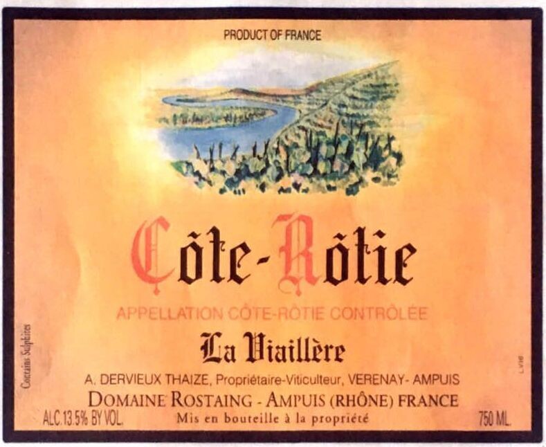2019 Rostaing, Rene - Cote Rotie La Viaillere