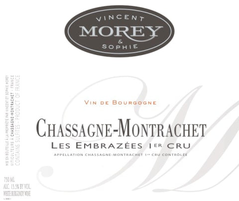 2022 Vincent Morey - Chassagne Montrachet Embrazees