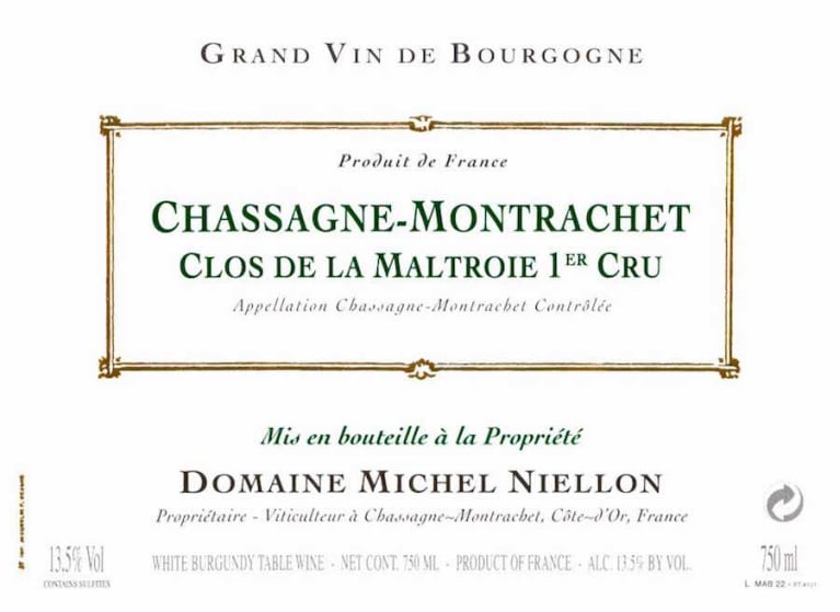 2022 Michel Niellon - Chassagne Montrachet Maltroie