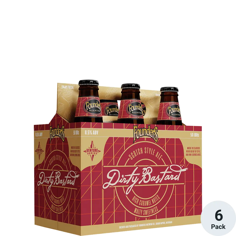 Founders Brewing Dirty Bastard Scotch Ale 6pk