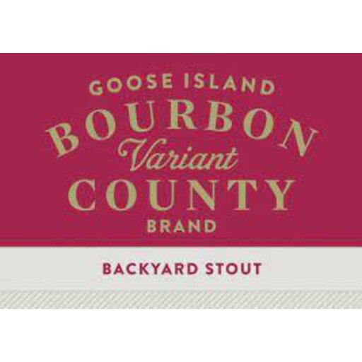 Goose Island Bourbon County Backyard Stout