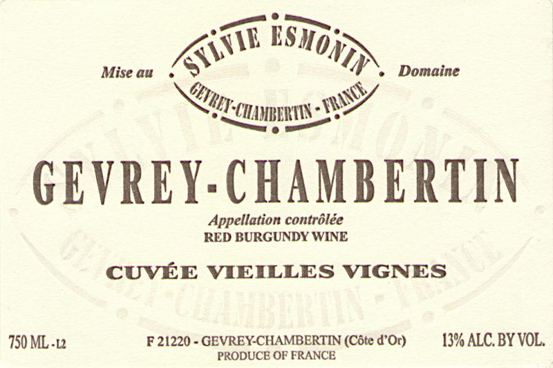 2022 Sylvie Esmonin - Gevrey Chambertin Vieilles Vignes
