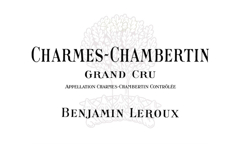 2019 Benjamin Leroux - Charmes Chambertin