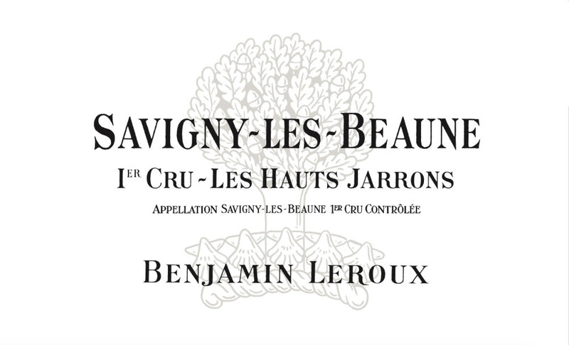 2022 Benjamin Leroux - Savigny les Beaune Hauts Jarrons