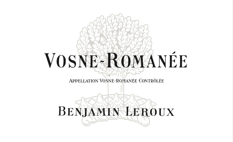 2022 Benjamin Leroux - Vosne Romanee 750ml