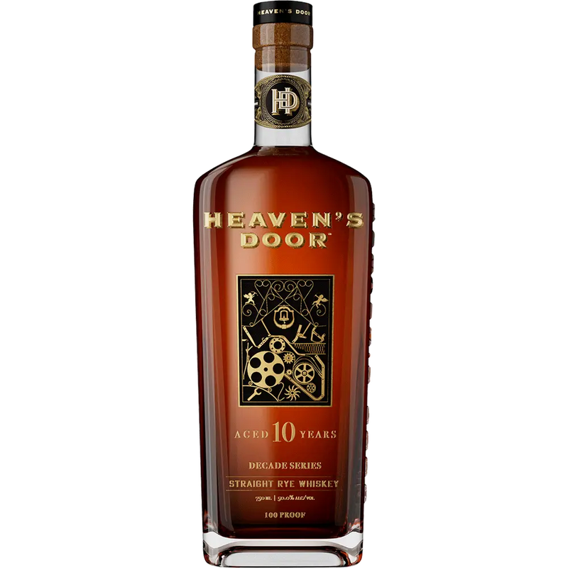 Heaven's Door 10 yr Decade Series Straight Rye Whiskey 750ml