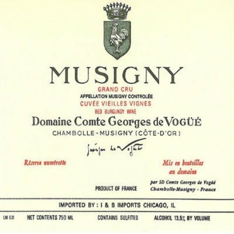 2022 Comte de Vogue - Musigny V.V.