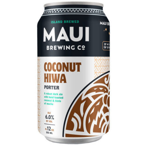 Maui Brewing - Coconut Hiwa Porter 4pk can