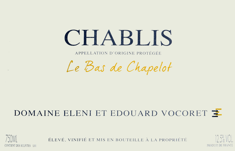 2021 Vocoret, Eleni & Edouard - Chablis Bas de Chapelot