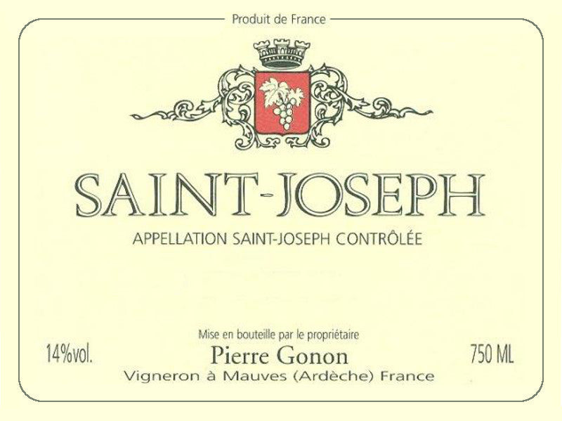 2022 Gonon, Pierre & Jean - Saint-Joseph Rouge