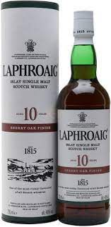 Laphroaig 10 yr Sherry Oak Finish Whiskey 750ml