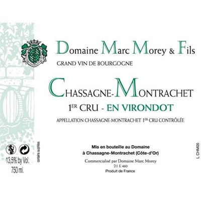 2022 Marc Morey - Chassagne Montrachet Virondot
