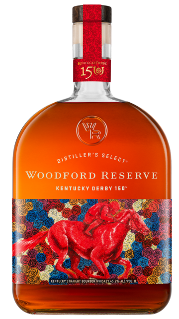 Woodford Reserve Kentucky Derby Bottle 2024 LIMIT ONE Whiskey 1L