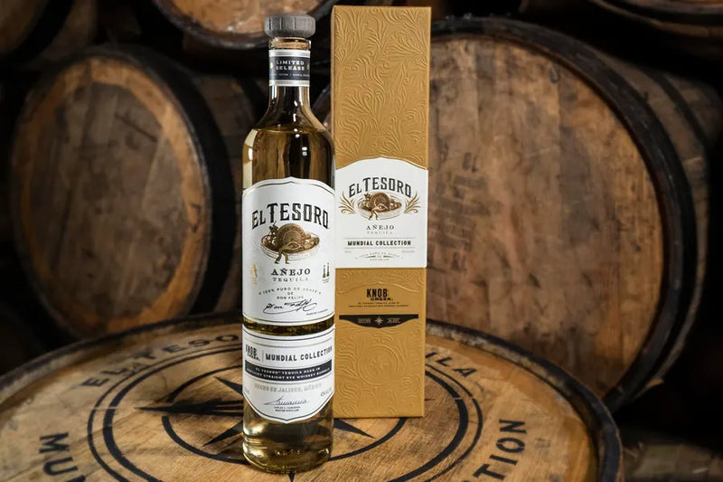 El Tesoro Anejo Mundial Collection Knob Creek Rye Barrels Tequila 750ml