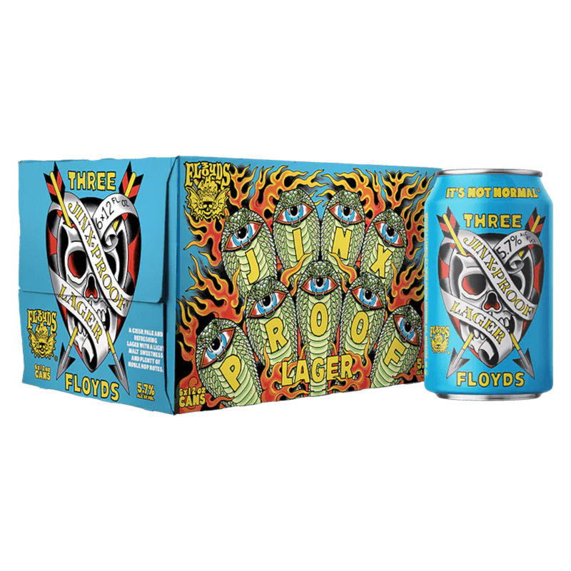 3 Floyds Brewing - JinxProof Lager 6pk