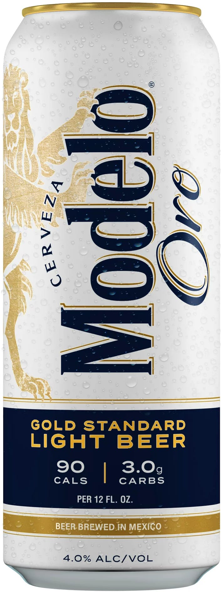 Modelo Oro Light Beer 24oz Single Can