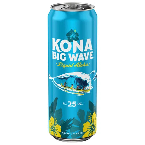Kona Brewing Big Wave Golden Ale 25oz Can