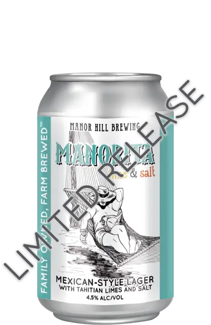 Manor Hill Brewing Manorita Mexican Lager 6pk