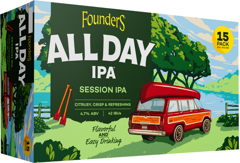 Founders Brewing All Day IPA 15pk can