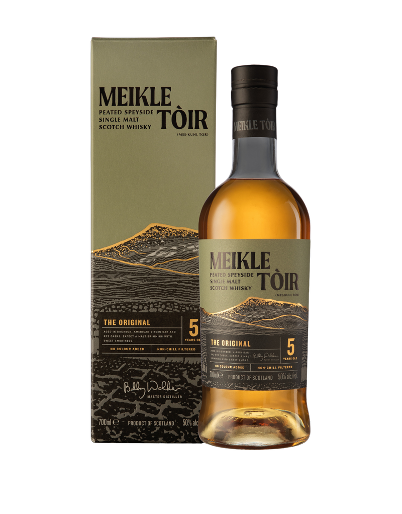 Meikle Toir The Original Peated Single Malt Whiskey 700ml
