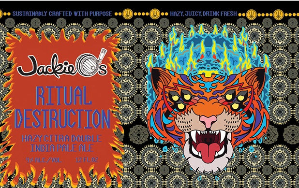 Jackie O's Ritual Destruction DIPA 4pk