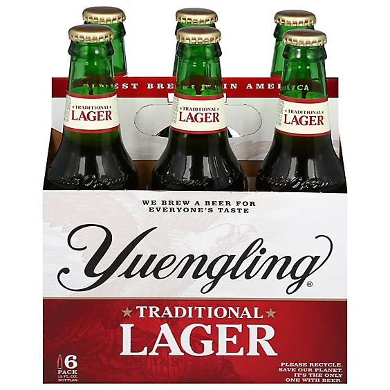 Yuengling Brewery Traditional Lager 6pk bottles