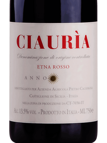 2022 Caciorgna - Etna Rosso DOC Ciauria