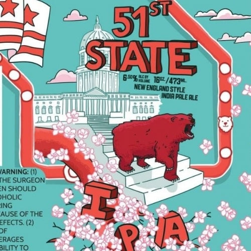 Red Bear Brewing - 51st State NEIPA 4pk